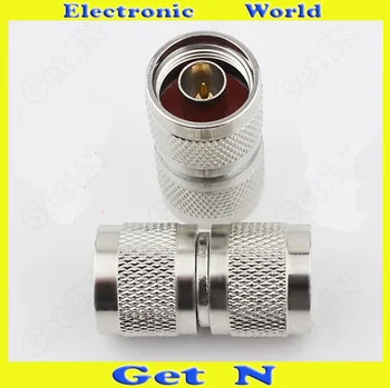 

10pcs-100pcs Direct Selling 50-12 Copper-Pin N-JJ 1-to-2 Dual-Male Connector for Antenna L16 Male Dual Male Connector