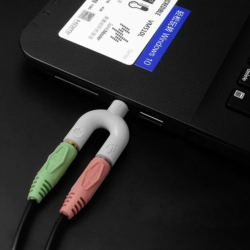 Новая гарнитура наушники адаптер Комплект U форма 3,5 мм Y сплиттер для аудио наушников и микрофон для xiaomi для samsung Note 8