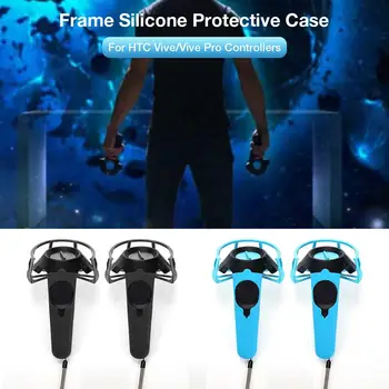 

2 Pack Anti-fall Protective Frame Silicone Protective Case For HTC Vive Vive Pro Controllers