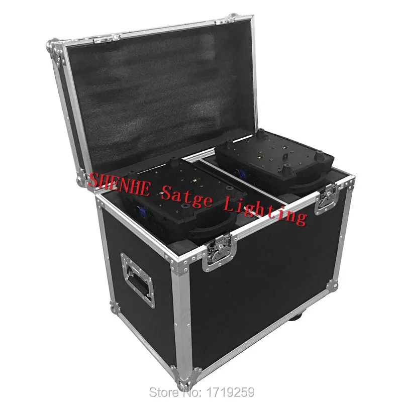 

Flight Case with 2 pieces LED Spot + Beam 150W With Excellent Pragrams Good for DJ LED Moving Head Stage Lighting
