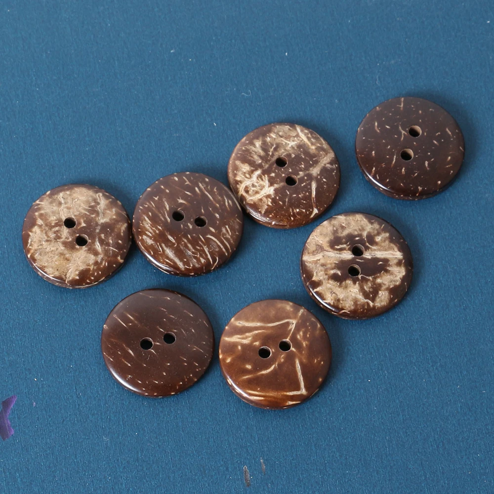 100 шт 10 мм 15 мм 2 отверстия DIY круглые кокосовые раковины пуговицы деревянная кнопка для одежды скрапбукинг Швейные аксессуары натуральный цвет
