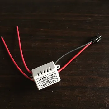 

AC 85-265V 600mA+-5% Plastic Housing 1 x 3W LED Power Supply Driver 50/60Hz
