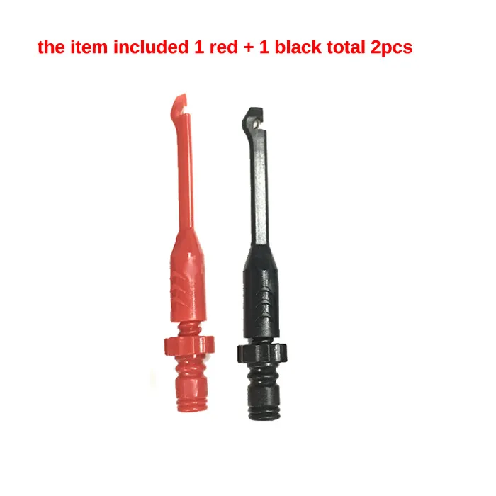 

Power probe Aid Test Lead Piercing Test Clip with 4mm Banana seat Heavy-Duty Insulation Piercing Probe Automotive Test Clips