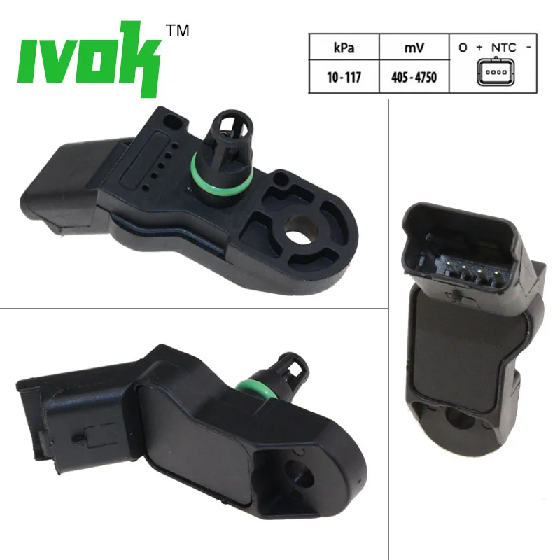 Aliexpress.com : Buy 1 Bar Manifold Absolute Pressure MAP Sensor For PEUGEOT 106 PARTNER 206 307 