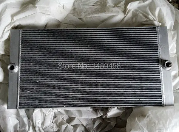 

WJIER screw air compressor plate fin aluminum radiator oil cooler air cooler air cooled 1091616900