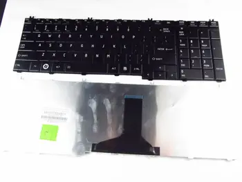 

For TOSHIBA SATELLITE L755-S5277 PSK1WU-07H004 US LAPTOP KEYBOARD GLOSSY BLACK