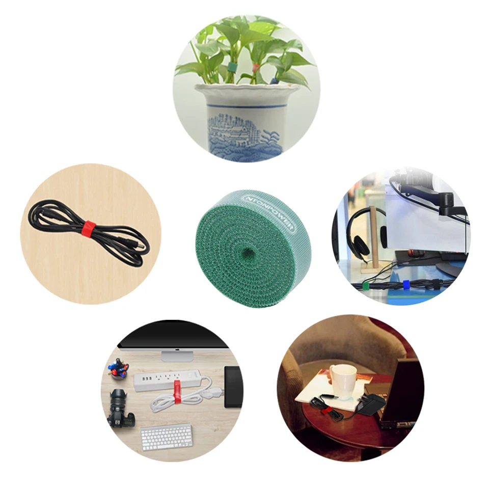 Cable Winder Ties Wrapped Cord Line (2)