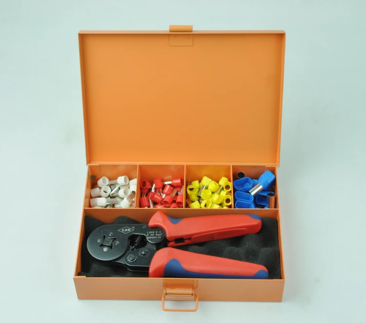 LSC8 6 4TH Crimping tool sets with self adjusting crimping pliers for 0