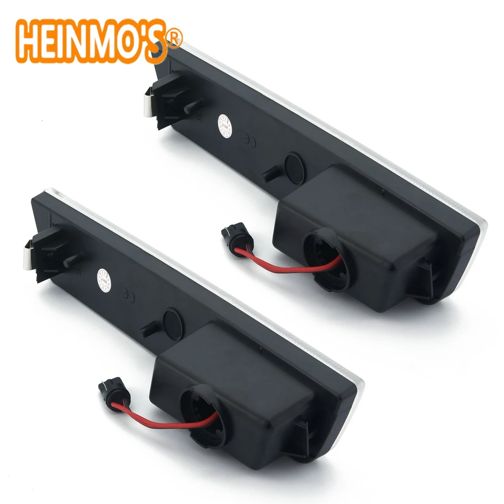 (rear) For Dodge Challenger 2008-2014 Dodge Charger 2011-2014 Rear Side LED Turn Signals Stop Marker Lamps Car SMD Red Lights (4)