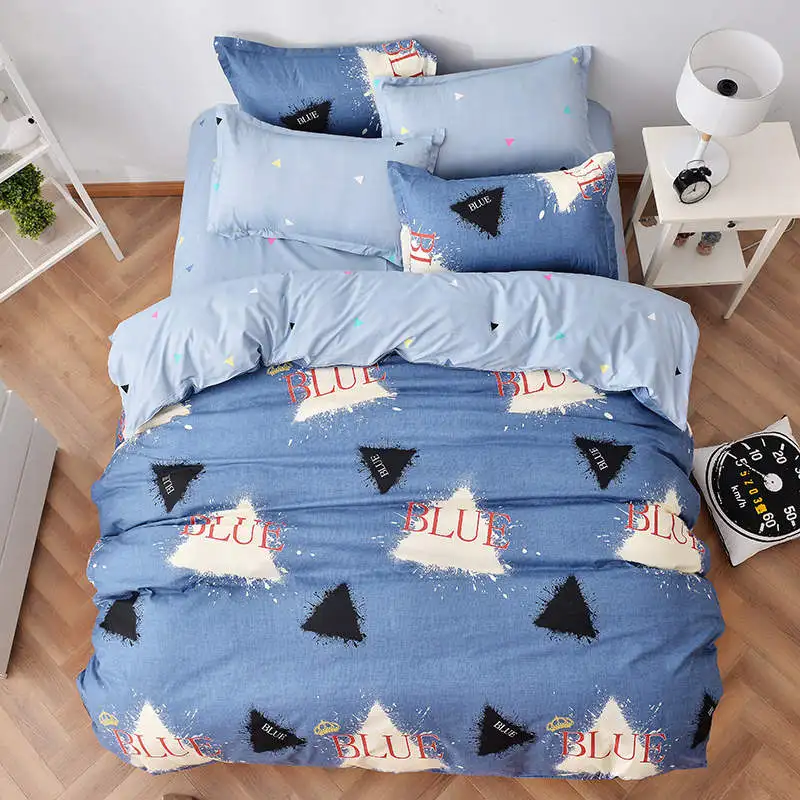 

fashionable design prints bedding set bedspreads comforters single twin full queen king size Children's boy's bedroom decoration