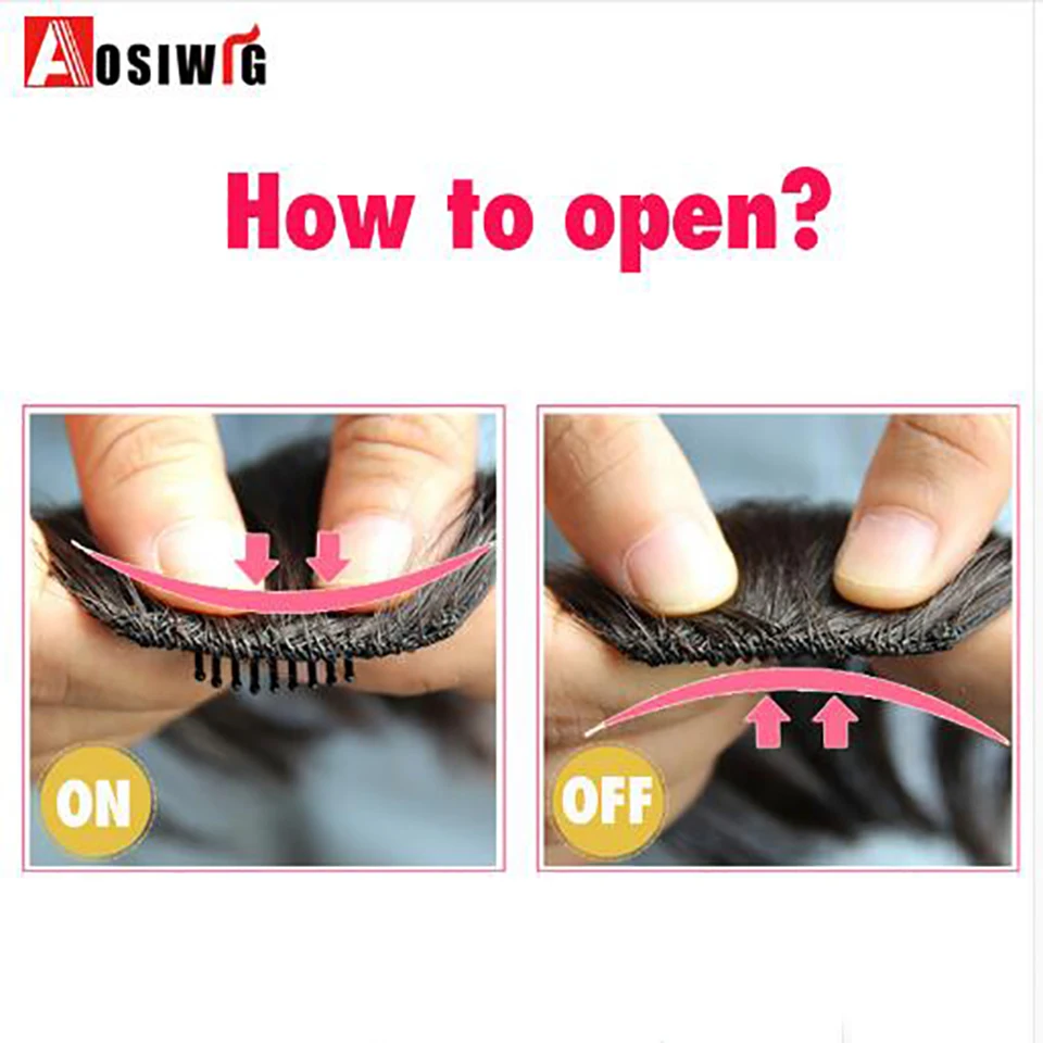 AOSIWIG Short Bangs Synthetic Heat Resistant Fiber Natural Short Fake Hair Bangs Women Hair Pieces AOSIWIG Short Bangs Synthetic Heat Resistant Fiber Natural Short Fake Hair Bangs Women Hair Pieces