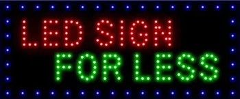 

2017 Special Offer direct selling Graphics 15mm indoor 15.5X27.5 Inch LED SIGN FOR LESS open neon signage