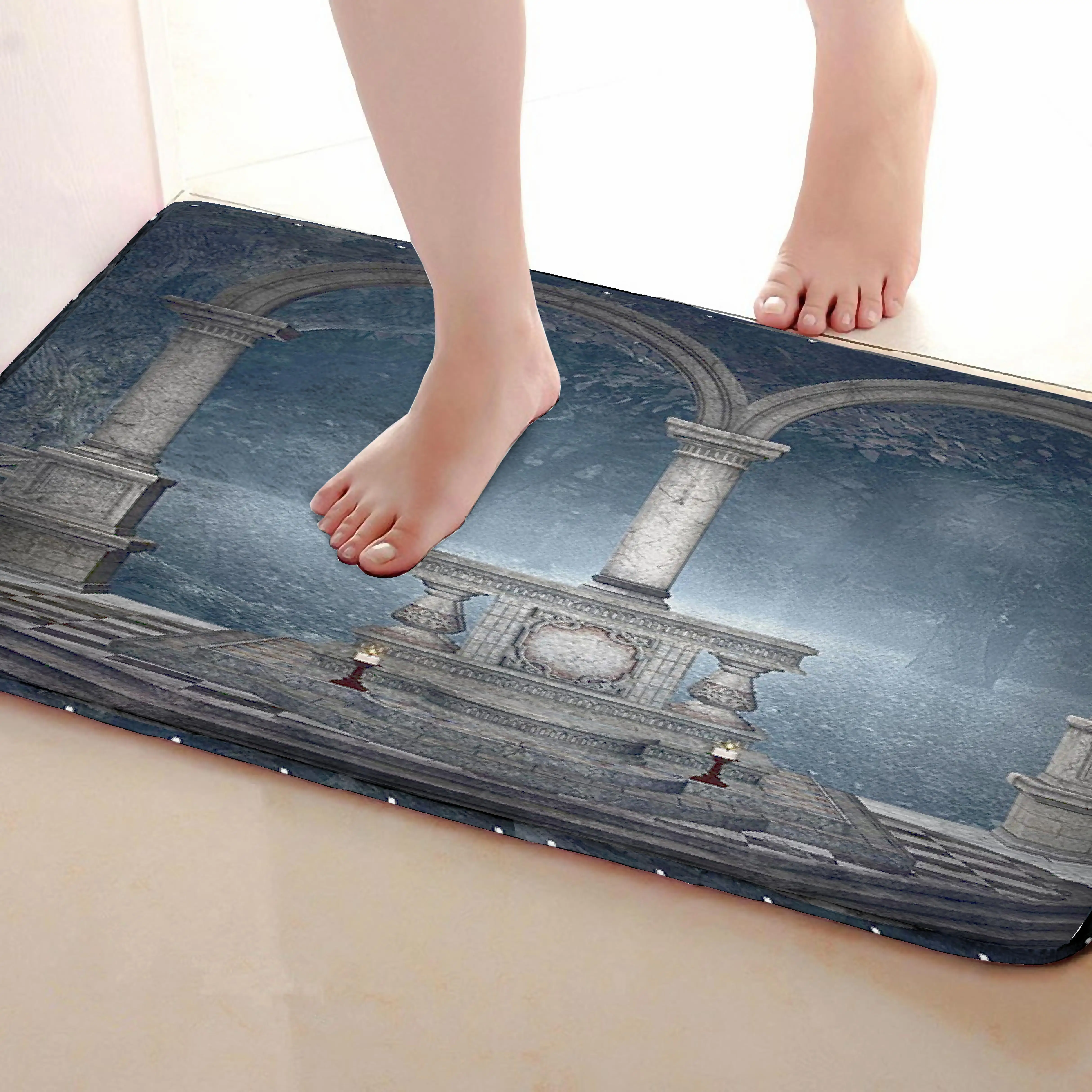 М дверь Стиль открытый Коврики S, забавные Нескользящие Для ванной Коврики, двери Коврики S, входная дверь Коврики s