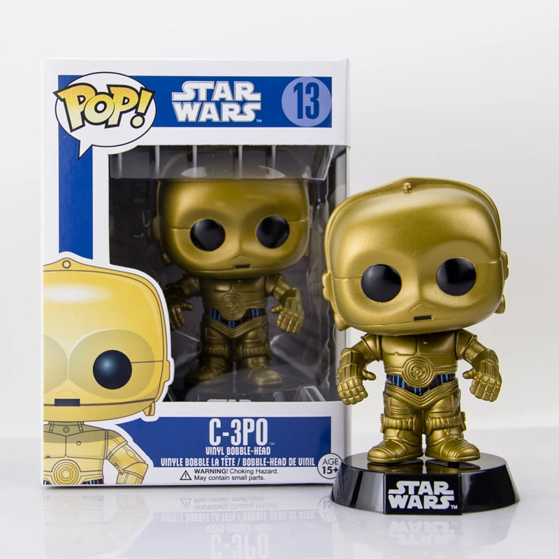 FUNKO поп Звездные войны и JAWA C-3PO ПВХ фигурку Коллекционная модель игрушечные лошадки для детский подарок