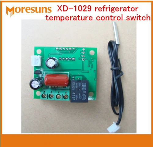 220 V 5A XD-1029 температура в холодильнике переключатель беспроводного управления, беспроводной Регулируемый контроллер температуры
