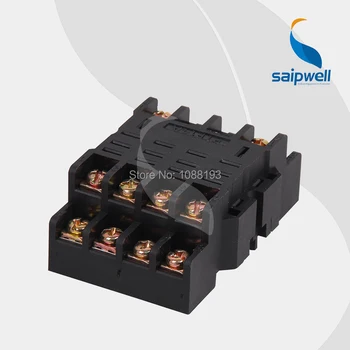 

(Lot 10pcs) PTF 12A 300V 4Pin Relay Socket Base/Relay SAocket PTF14A