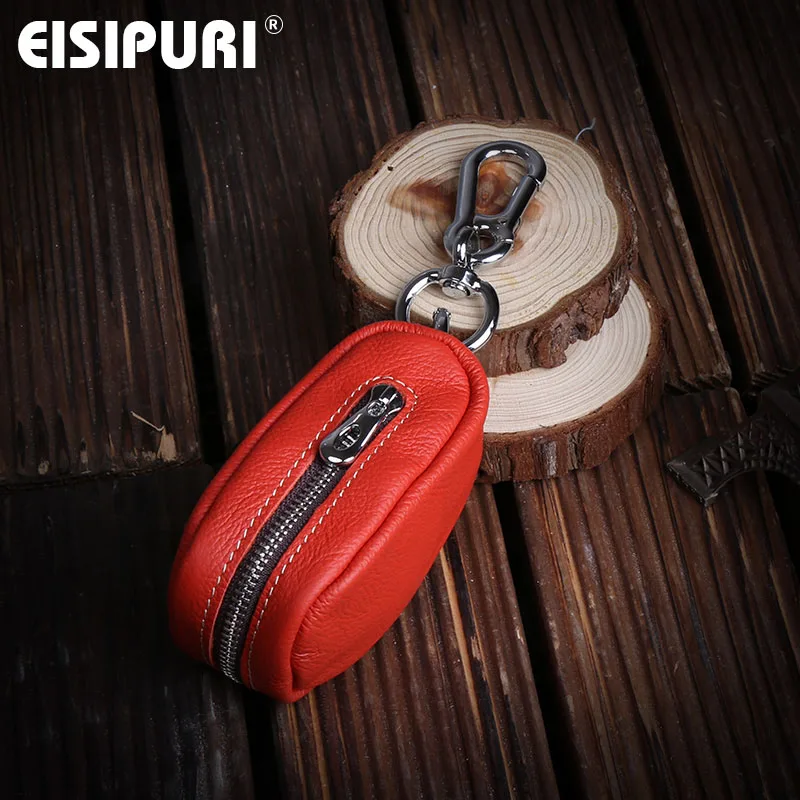Men's Car Keys Wallets Genuine Leather Male Key Holder Organizer Housekeeper women Keychain Purse Key Ring Bag Keys Case Pouch key case key holder key organizer key purse