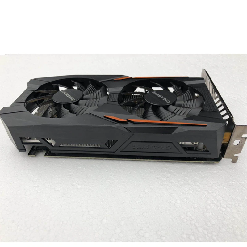 GIGABYTE GPU GTX 1050 2 Гб видеокарта 128 бит GP107-300 видеокарты для NVIDIA карта Geforce GTX1050 2 Гб VGA HDMI PCI-E