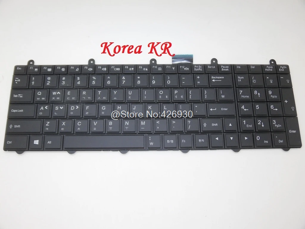 Клавиатура с подсветкой для CLEVO P151SM-A P170SM-A P177SM-A P370SM1-A P375SMF-A Nordic NE Корея KR SP из Испании Швеция SD 6-43-P1771-A10-K