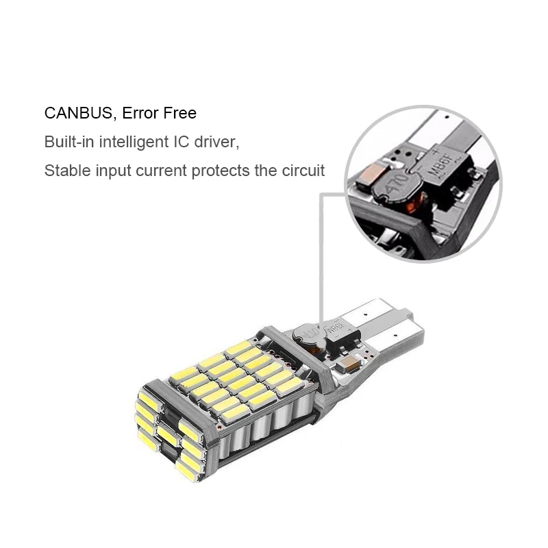 Boaosi 2x Белый Canbus Error Free T15 W16W Автомобильный светодиодный резервный Фары заднего хода лампы для Chevrolet Cruze Malibu Epica CAPTIVA равноденствие