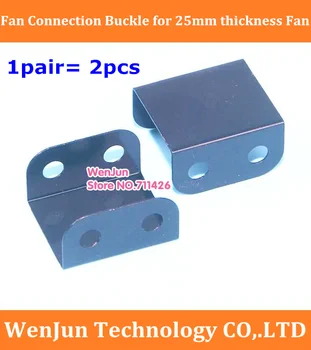 

2pairs new 25mm PCI Fan Buckle with Screw for Fan Mount Rack PCI Slot Bracket 90MM/120MM