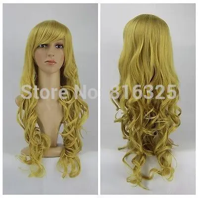 Wholesale 32076 &gtNew-fashion Wig Europe Woman Long Curly Hair |