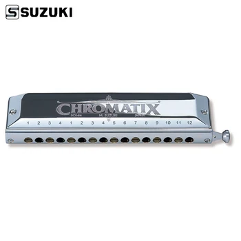 

Suzuki SCX-64 Chromatic Series Harmonica Key of C 64 Brass Reeds 16 Holes Harp Professional Quality Japan Musical Instruments