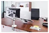 OA-7X Multimedia Desktop Dual Arm 27inch LCD Monior Holder+ Laptop Holder Stand Table Full Motion Dual Monitor Mount Arm Stand ► Photo 3/6