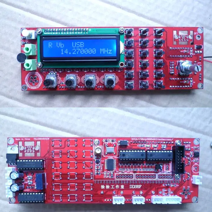 Prix pour 0 ~ 55 MHz AD9850 Module DDS Générateur de Signaux radio À Ondes Courtes Vague bande pour HAM Radio SSB6.1 Émetteur-Récepteur VFO SSB module Prix pour 0 ~ 55 MHz AD9850 Module DDS Générateur de Signaux radio À Ondes Courtes Vague bande pour HAM Radio SSB6.1 Émetteur-Récepteur VFO SSB module