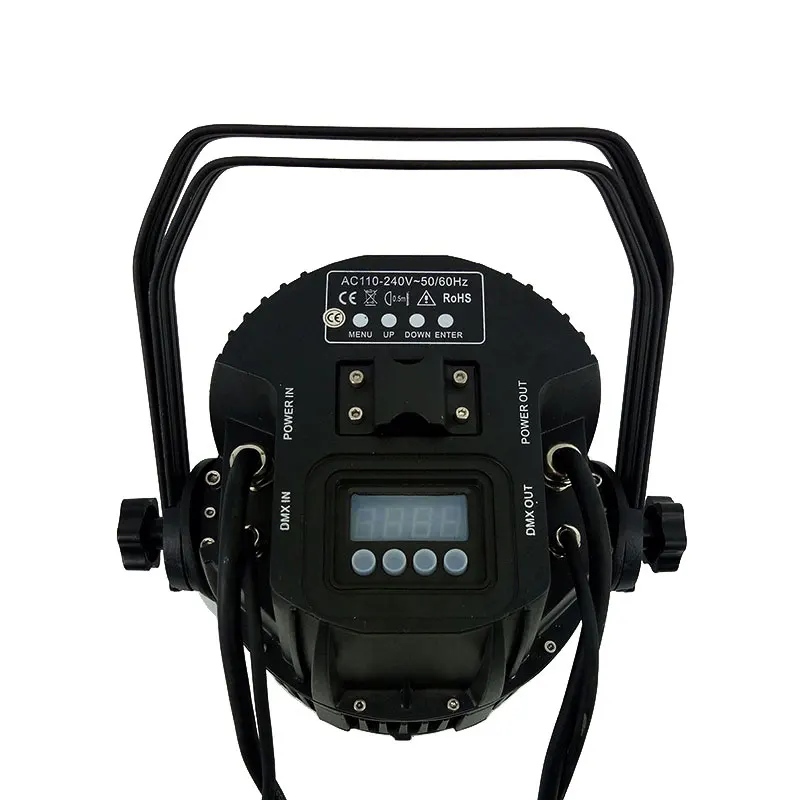 4 шт. водонепроницаемый светодиодный Par 18x12 Вт RGBW сценический эффект DMX512 Освещение