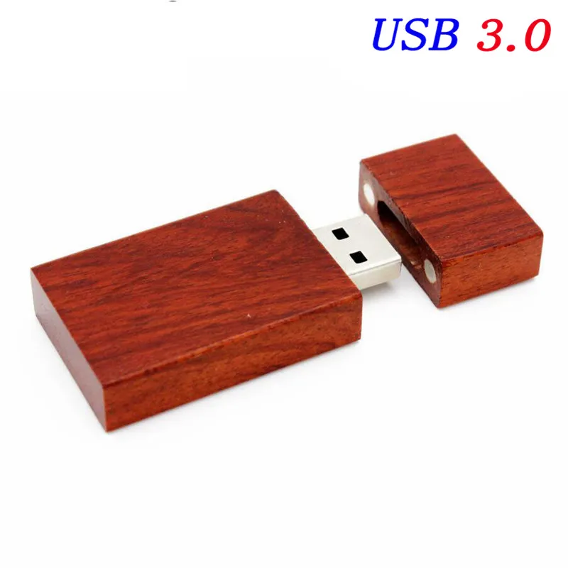 SHANDIAN USB 3,0 деревянный usb+ коробка usb флэш-накопитель 4 ГБ 8 ГБ 16 ГБ 32 ГБ свадебная фотография подарок(более 10 шт. бесплатный логотип - Цвет: Rose