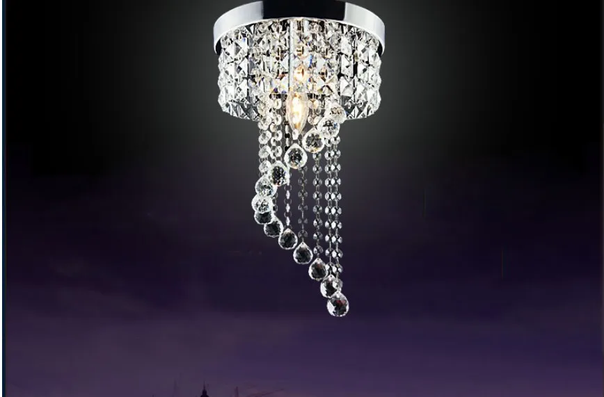 

Led Circolare Plafondlamp Crystal Ceiling Lights Round Modern Ceiling Lamps Circle Circular D20, D25CM Luz de teto