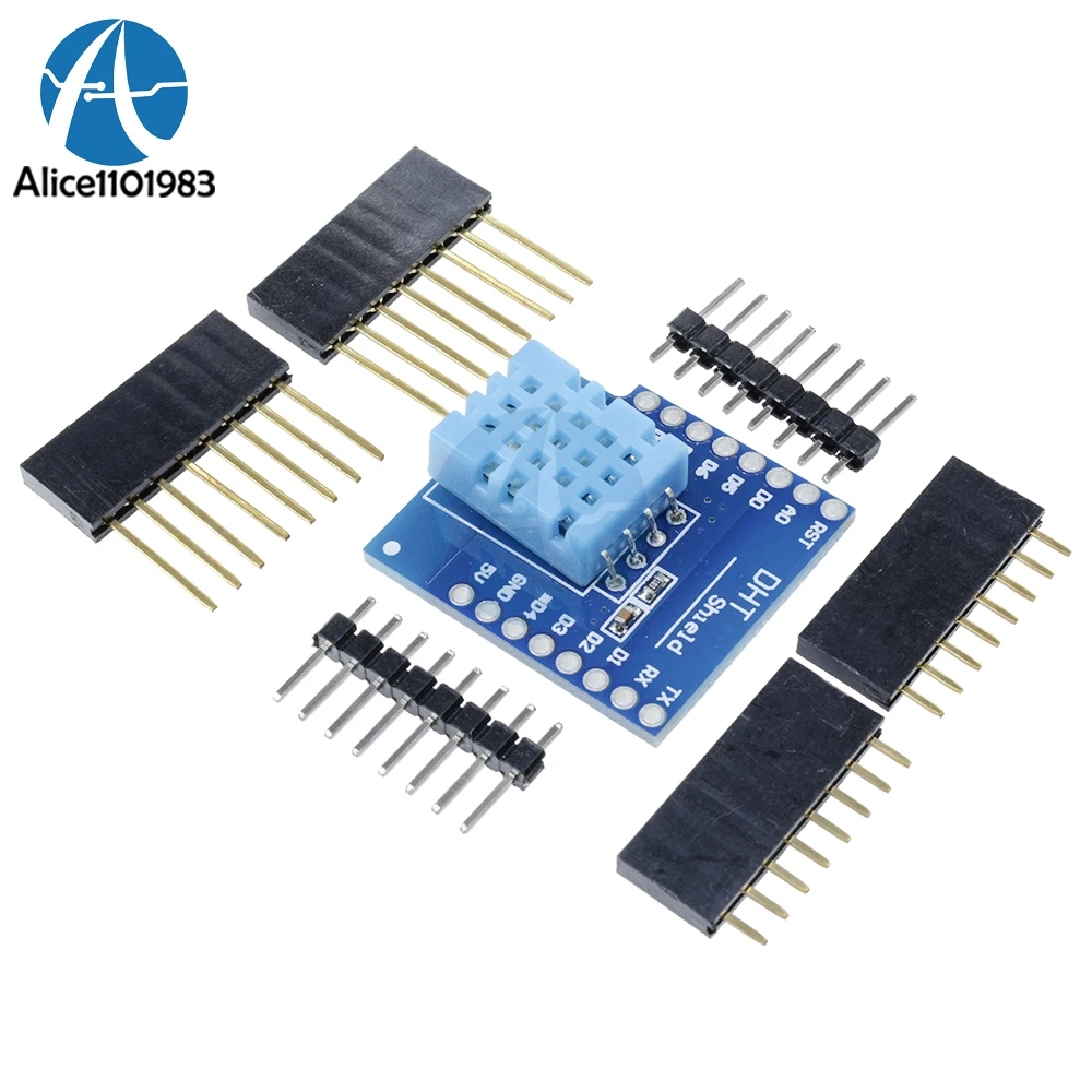 D1 Mini для WeMos DHT11 цифровая одинарная шина датчик температуры и влажности Щит Модуль