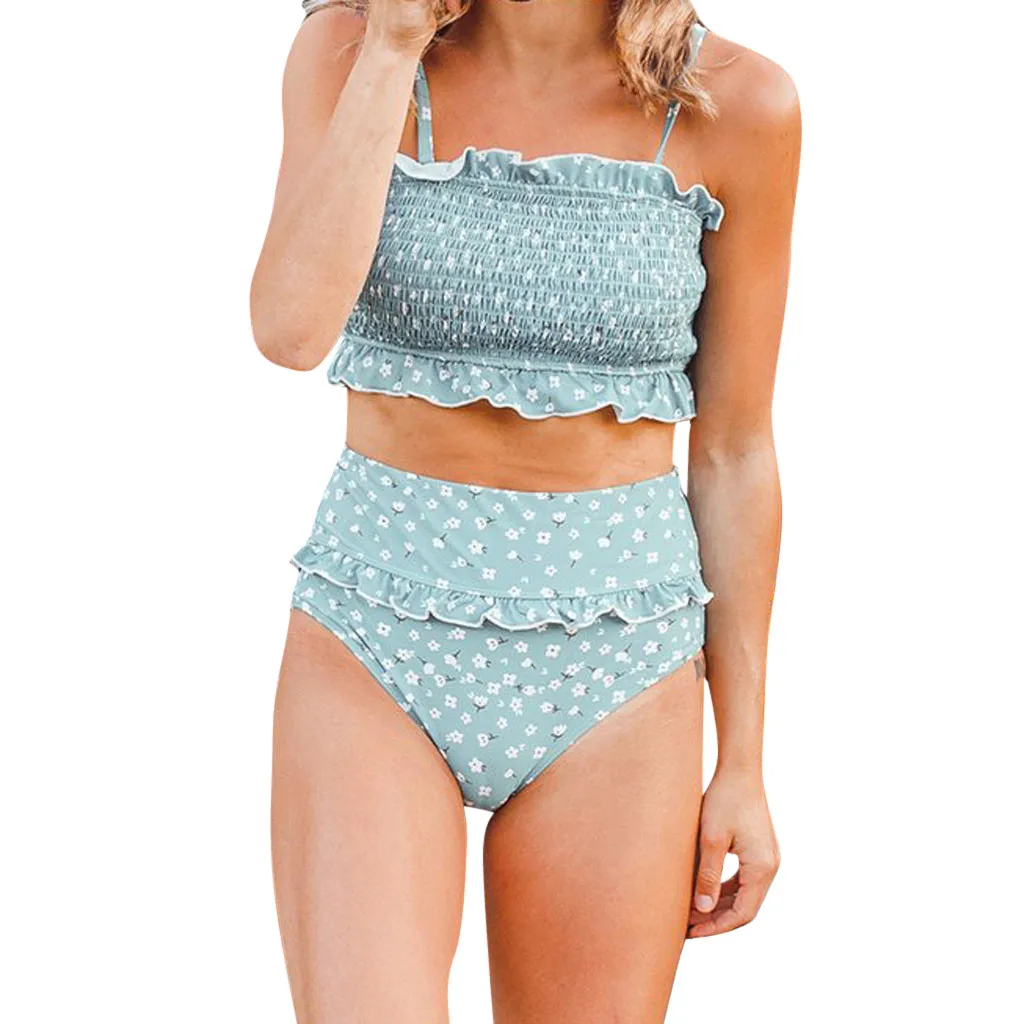 

Womail Two Pieces Suits Women Swimsuit Female Biquini Push-Up Paded Bra Swimsuit Swimwear Bandage Bikini Bather Suit L30501