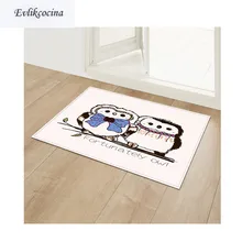 Счастливые Совы коврик для гостиной Впитывающий Коврик для ванны коврик для гостиной нескользящий пол спальни ковровое покрытие Infantil