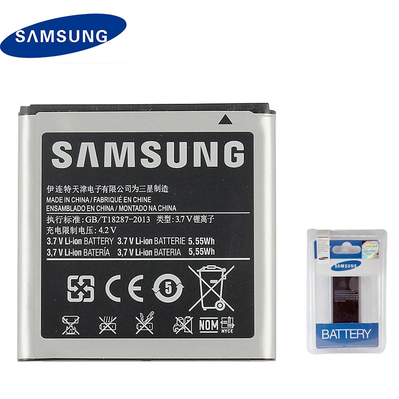 

SAMSUNG Original Battery EB535151VU For Samsung Galaxy S Advance i9070 i659 W789 B9120 Authentic Mobile Phone Batteries 1500mAh