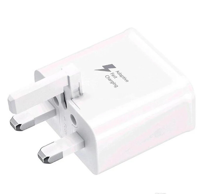 50 шт. быстрое зарядное устройство USB QC 2 0 5 V/2A адаптер Великобритания вилка для Samsung