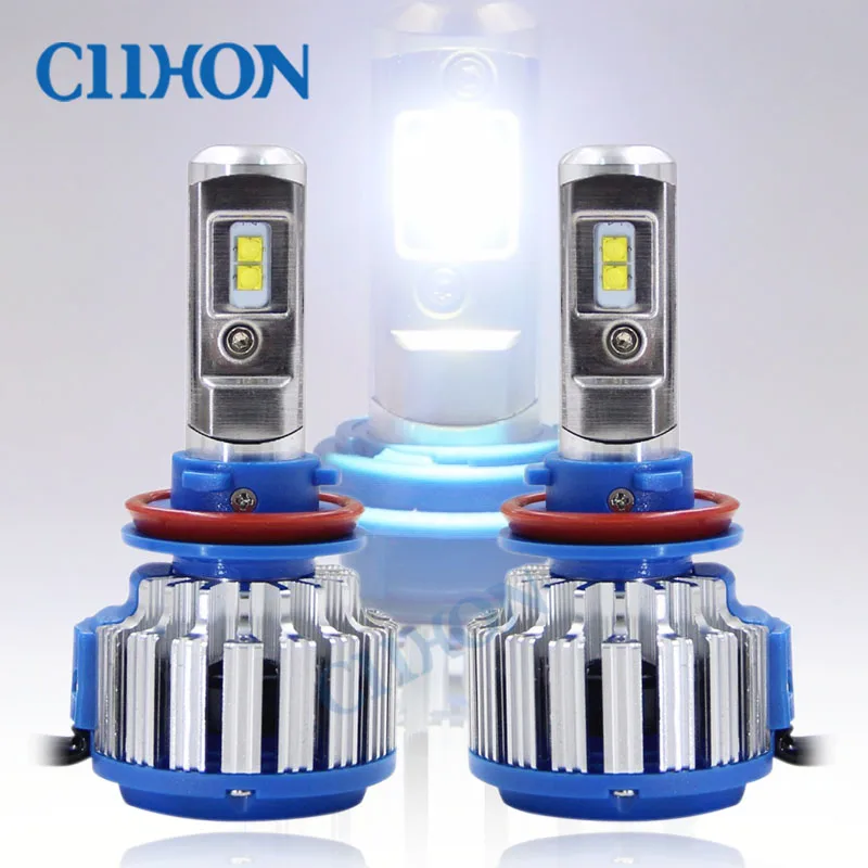 2Pcs Auto Bulbs Headlight H1 H4 H7 H8 H13 9005 9006 HB4 50W 12V Car Led Lights Bulb Lamp High Power Top Quality | Автомобили и