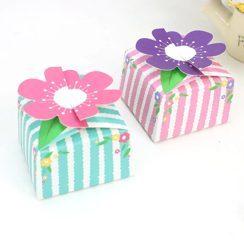 

AVEBIEN Small Floral Candy Box Wedding Decoration Wedding Favors and Gifts Birthday Party Supplies Baby Shower Souvenir Gift Box