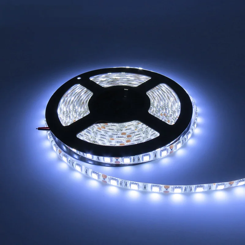

SMD 5050 RGB LED Strip Waterproof 5M 300LED DC 12V RGBW RGBWW Fita LED Light Strips Flexible Neon Tape Luz Monochrome stripe