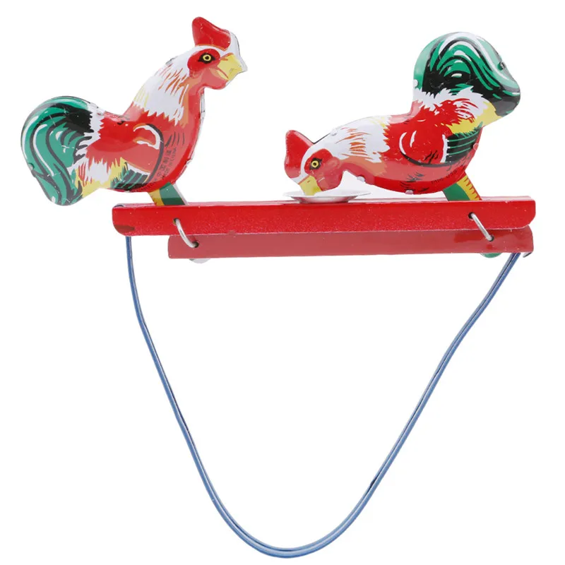 New High Quality Wind up Pecking Chick Model Toy Cute Vintage Pecking