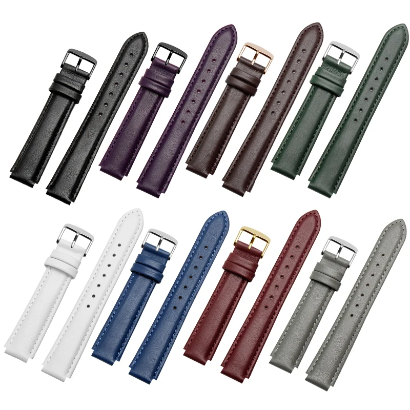 

Huawei B3 B5 color Leather Watch Belt B2 Youth Edition Smart Bracelet Sports Business Replacement Wrist Belt Mocha Brown