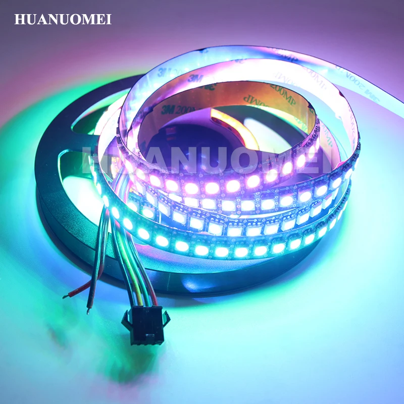 5 м 72 светодио дный s/m APA102 светодио дный полосы света 5 В цифровой smd 5050 rgb Пиксела гибкие rgb лента, белый PCB/Черный PCB, не водонепроницаемый IP20