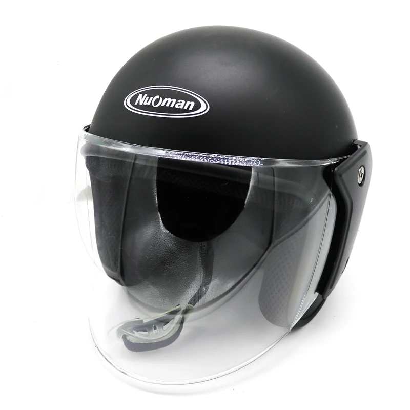 LMoDri мотоцикл с открытым лицом Capacete Para Motocicleta Cascos мото гоночный мотоцикл JIEKAI винтажные шлемы с двойным объективом