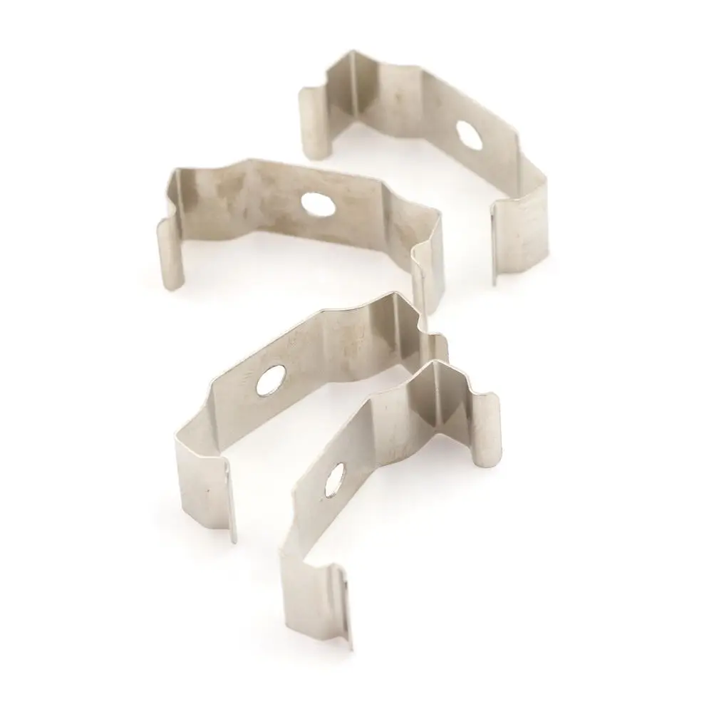 4 шт. нержавеющий Железный T8 люминесцентная трубка крепежные скобы фиксирующие
