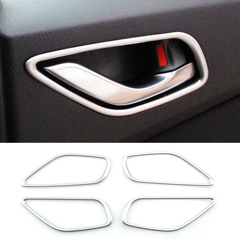 Fit For Mazda 6 GJ 2017 Chrome Door Handle Bowl Cover Cup Trim Insert Garnish