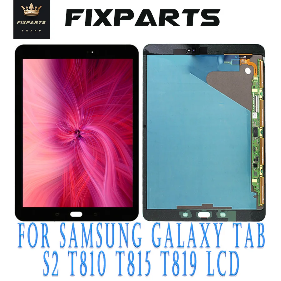 Test Working LCD For Samsung Galaxy Tab S2 T810 LCD Screen Display