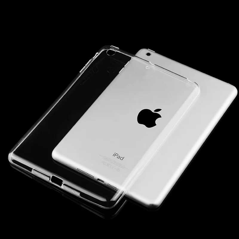 Case For iPad 10.2 2019 MiNi 2 3 4 5 TPU Transparent Silicone Shockproof Cover For New iPad 2017 2018 Pro 10.5 Air 1 2 Back Case