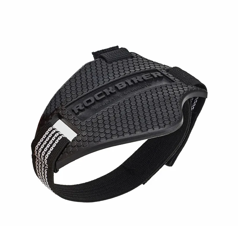 

ROCK BIKER Moto Riding Shoes Scuff Mark Protector Motor Boot Cover Shifter Guards Protective Rubber Skidproof Shift Sock Pad