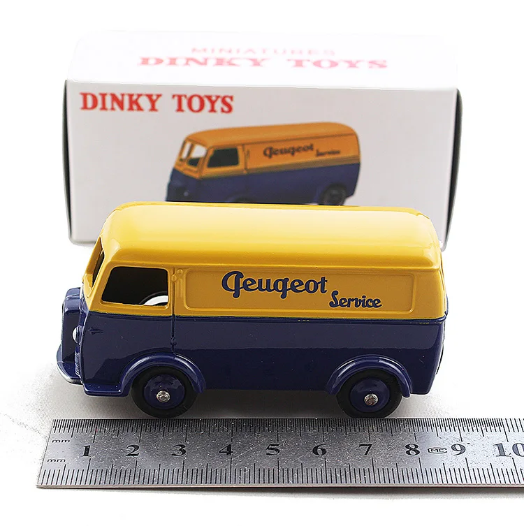 Игрушки Dinky 1:43 Fourgon Tole peugeot антикварные модели бутик сплав автомобиль игрушки для детей Детские игрушки оригинальная коробка